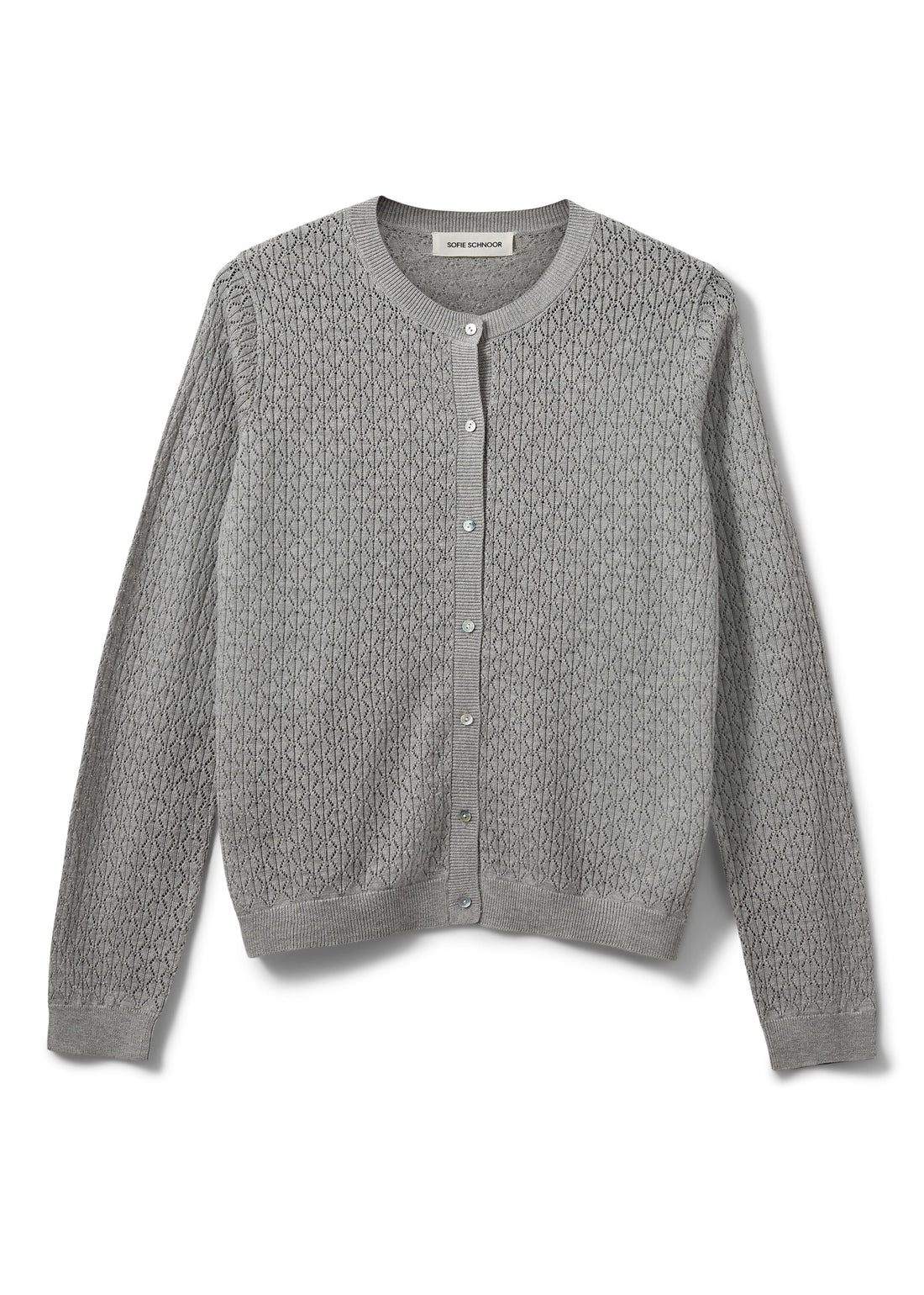 Sofie Schnoor Cisse cardigan grey melange