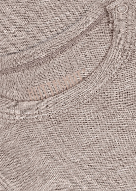 HUTTEliHUT Body LS Wool w. Silk Brown