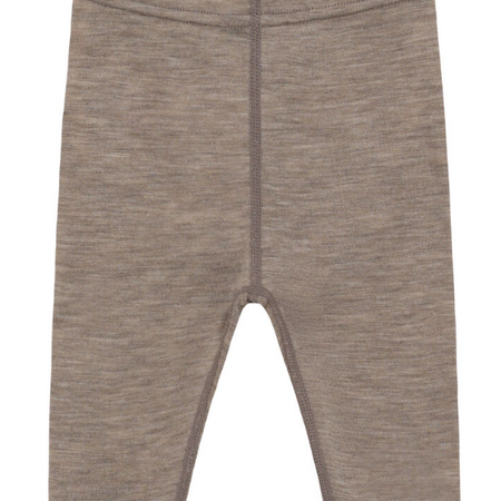 HUTTEliHUT Leggings Wool w. Silk Brown