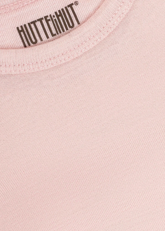 HUTTEliHUT T-shirt LS Tencel w. Wool Rose