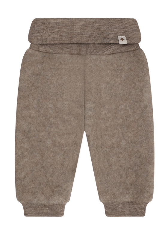HUTTEliHUT Pants Wool Fleece Brown