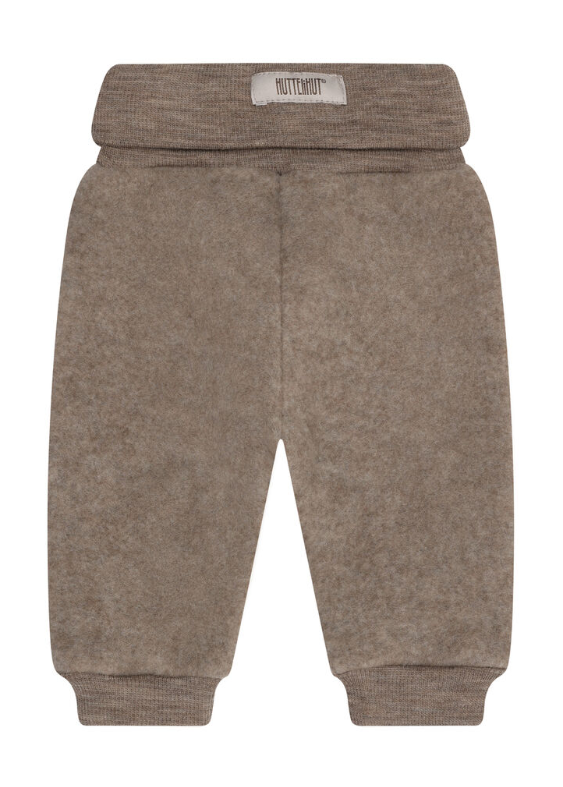 HUTTEliHUT Pants Wool Fleece Brown