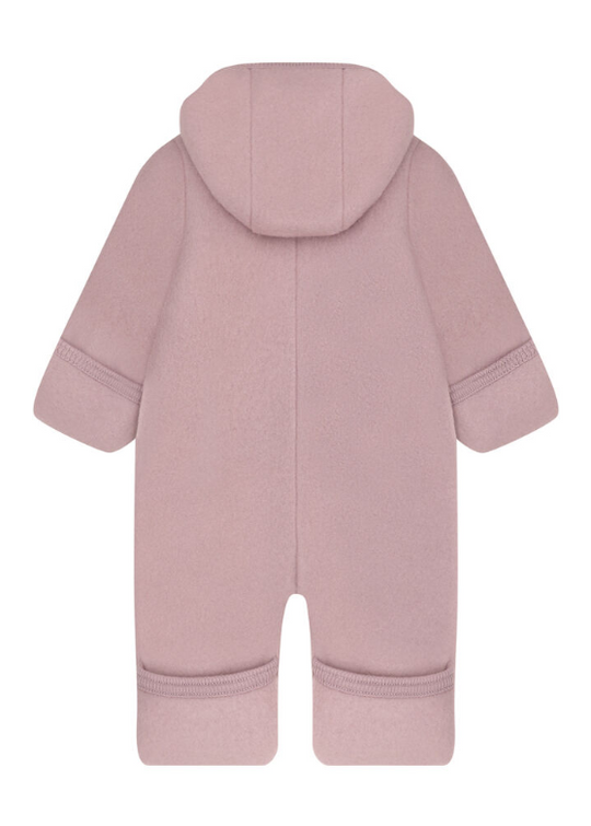 HUTTEliHUT Pram Suit Wool Fleece Pink