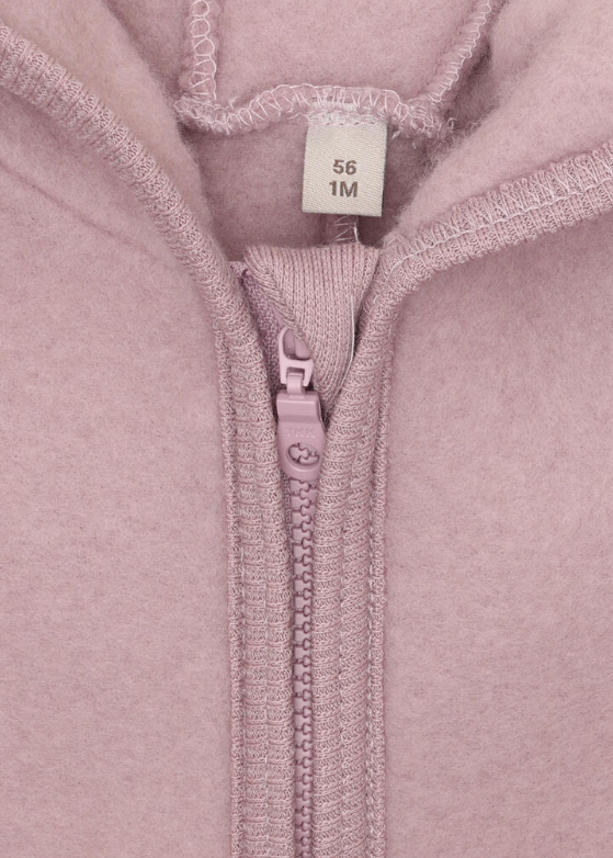 HUTTEliHUT Pram Suit Wool Fleece Pink