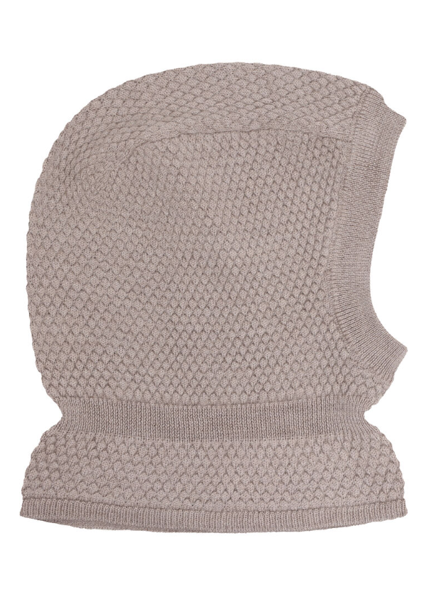 CeLaVi Balaclava - Knitted Brown