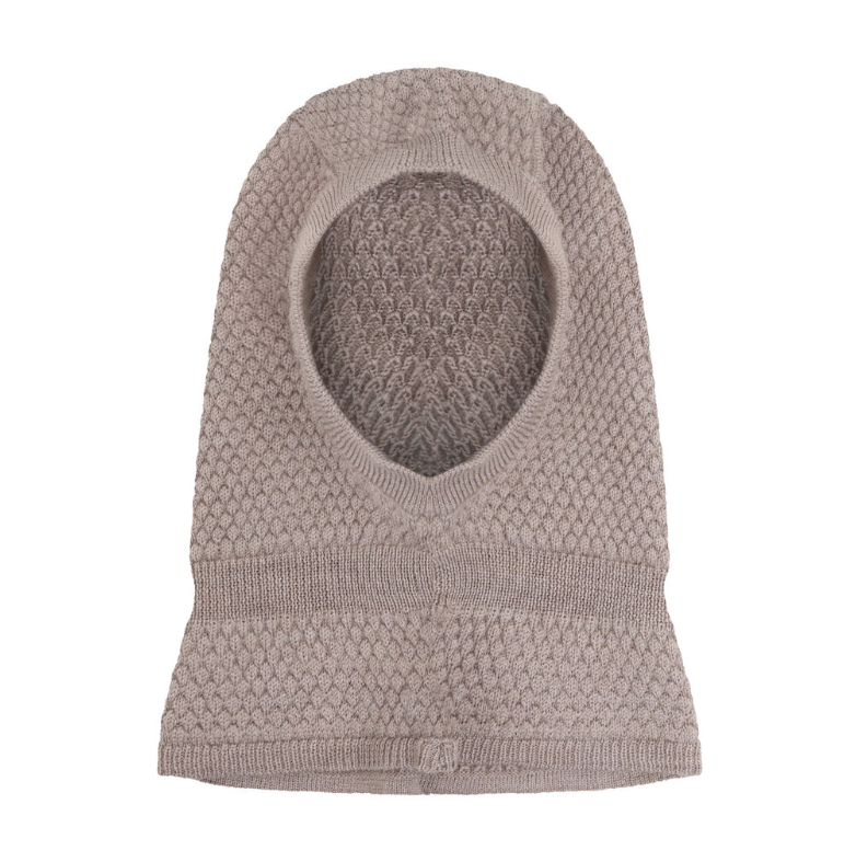 CeLaVi Balaclava - Knitted Brown