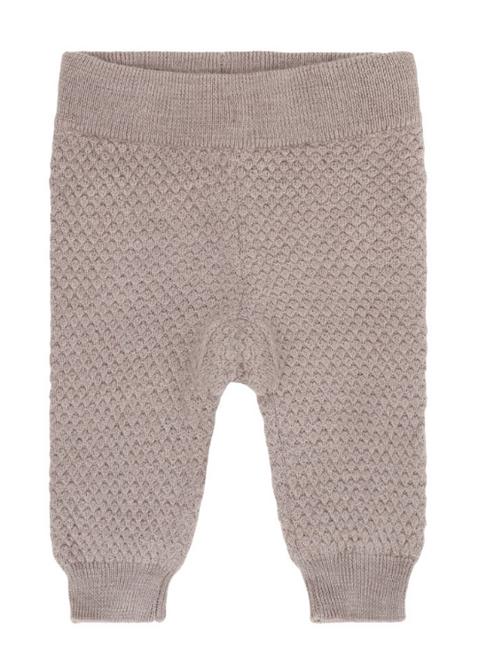 CeLaVi Leggings - Knitted Brown