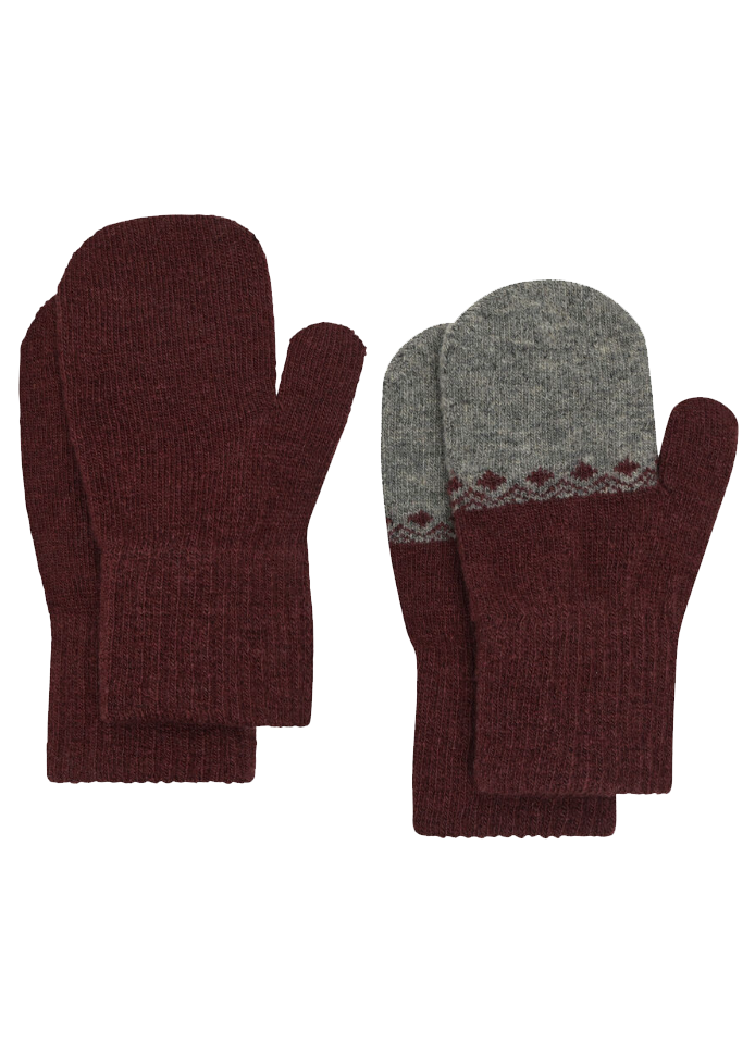 CeLaVi Magic Mittens 2-PACK Burgundy