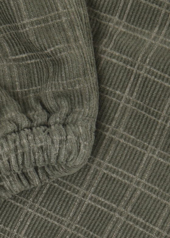 Minymo Pants Corduroy AOP w. Lining Green