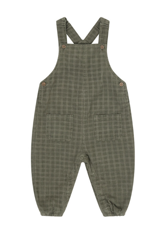 Minymo Overall Corduroy AOP w. Lining Green