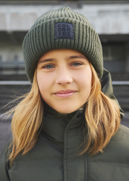 Color Kids Beanie W. Wool Kambaba