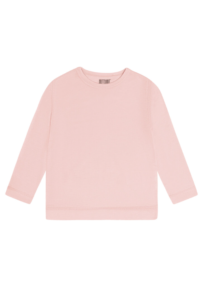 HUTTEliHUT T-shirt LS Tencel w. Wool Rose