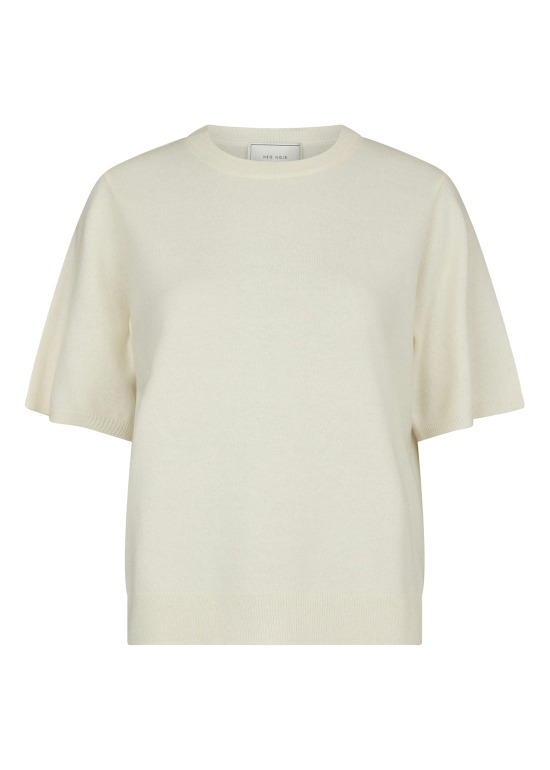 Neo Noir Missy Knit Tee Creme