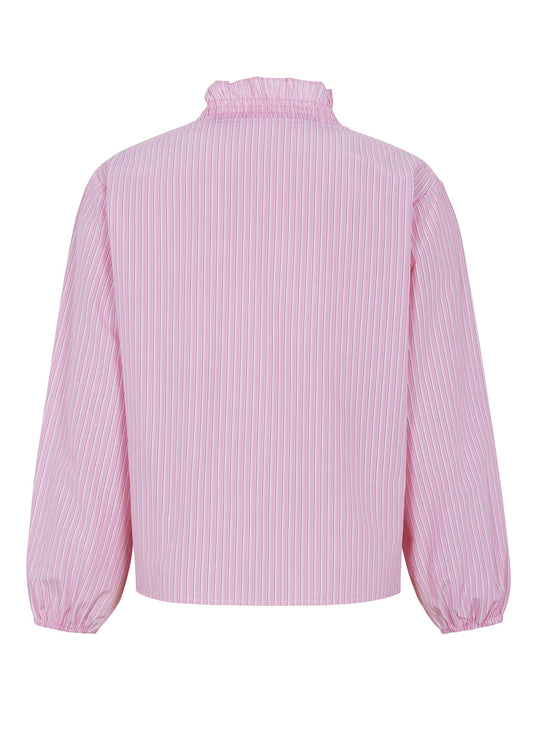 Tooday TDAria Stripe Shirt Rose Tan