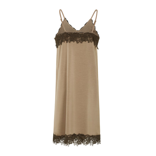 Tooday TDAya Midi Slip Dress Prairie Sand