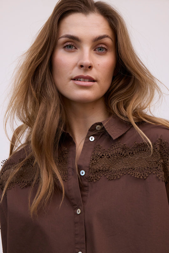 Tooday TDAlba Shirt Bitter Chocolate