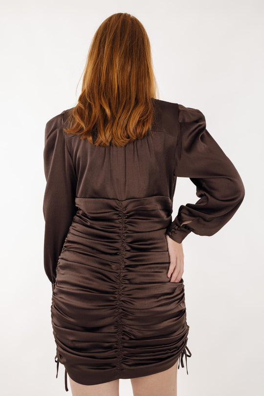 Urban Pioneers Kiki Dress Chocolate Brown