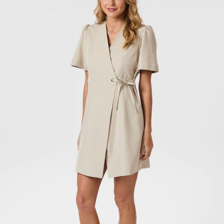 Neo Noir Sendita Eyelet Dress Sand