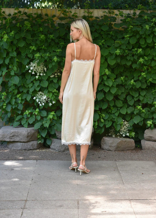 A-View Zoe dress Pale Yellow