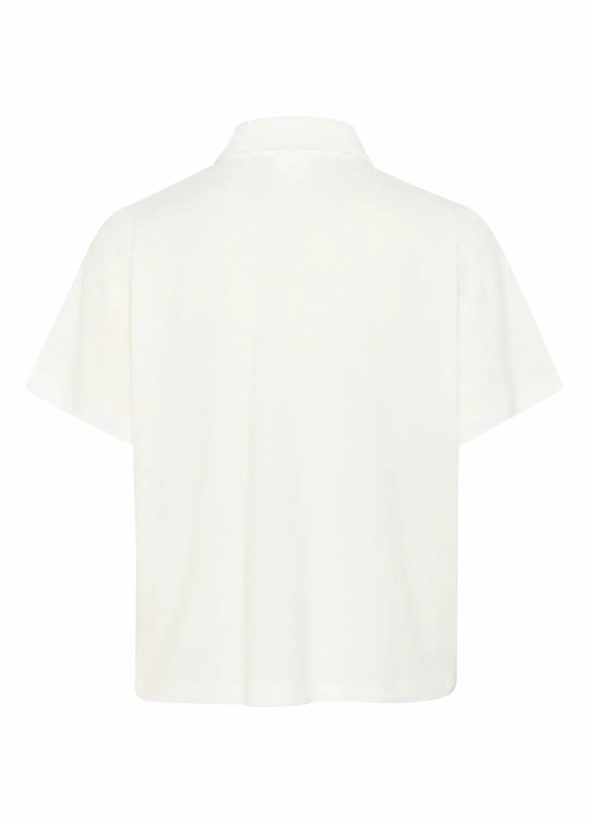 My Essential Wardrobe AbbyMW Polo Tee Snow White