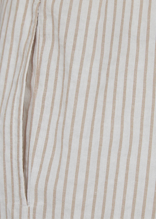 Sofie Schnoor S237111 Abigale trousers Camel striped