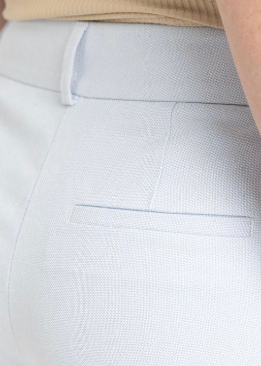 Cinq unités Clarafv cheville 081 pantalon aérien bleu