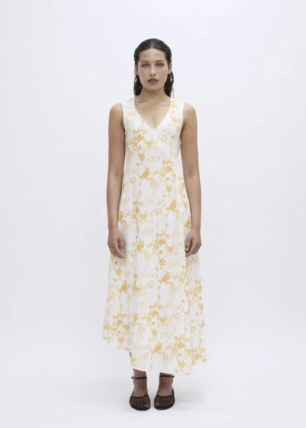 2NDDAY Albarras Fine Texture Dress Saffron Flower