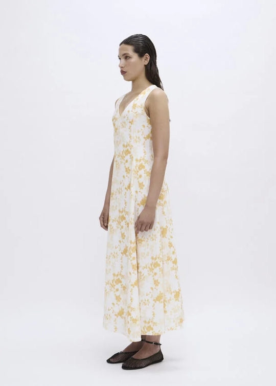 2NDDAY Albarras Fine Texture Dress Saffron Flower