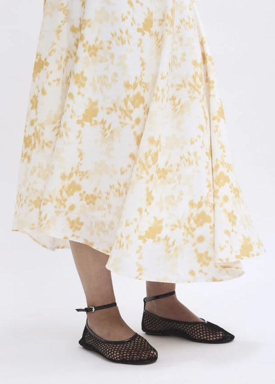 2NDDAY Albarras Fine Texture Dress Saffron Flower