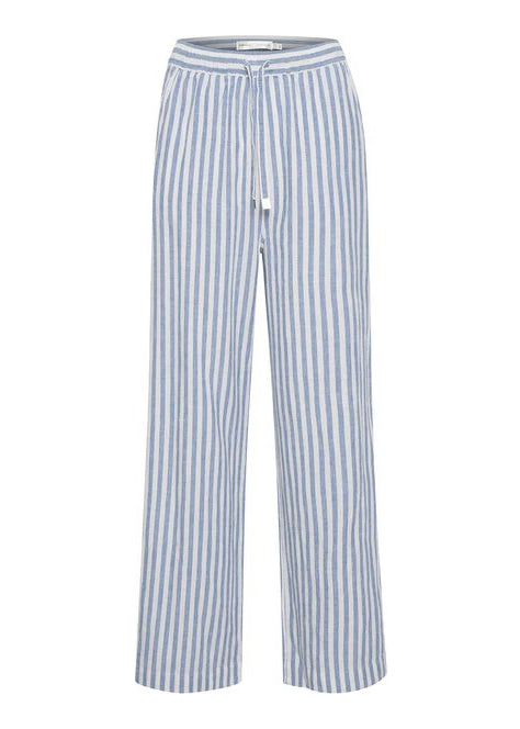 InWear AmosIW Pants Blue Stripes – EDIE