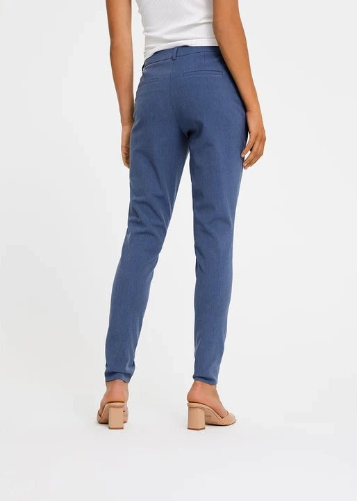 Cinq unités Angeliefv Pure 285 pantalon bleu melange