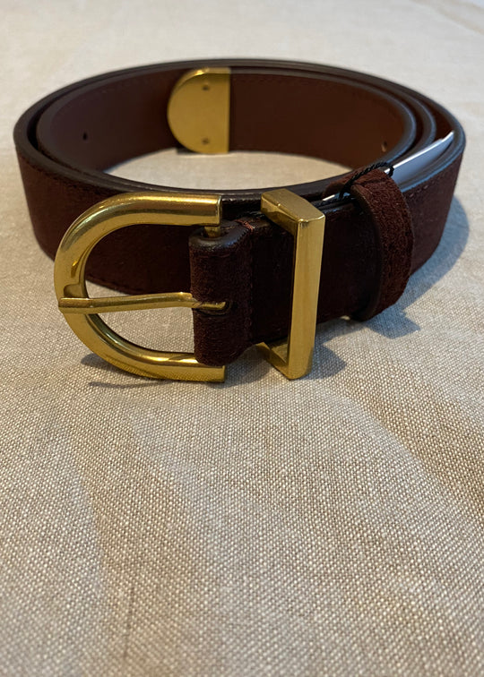 Plissé Copenhagen Lucielle Belt dark brown