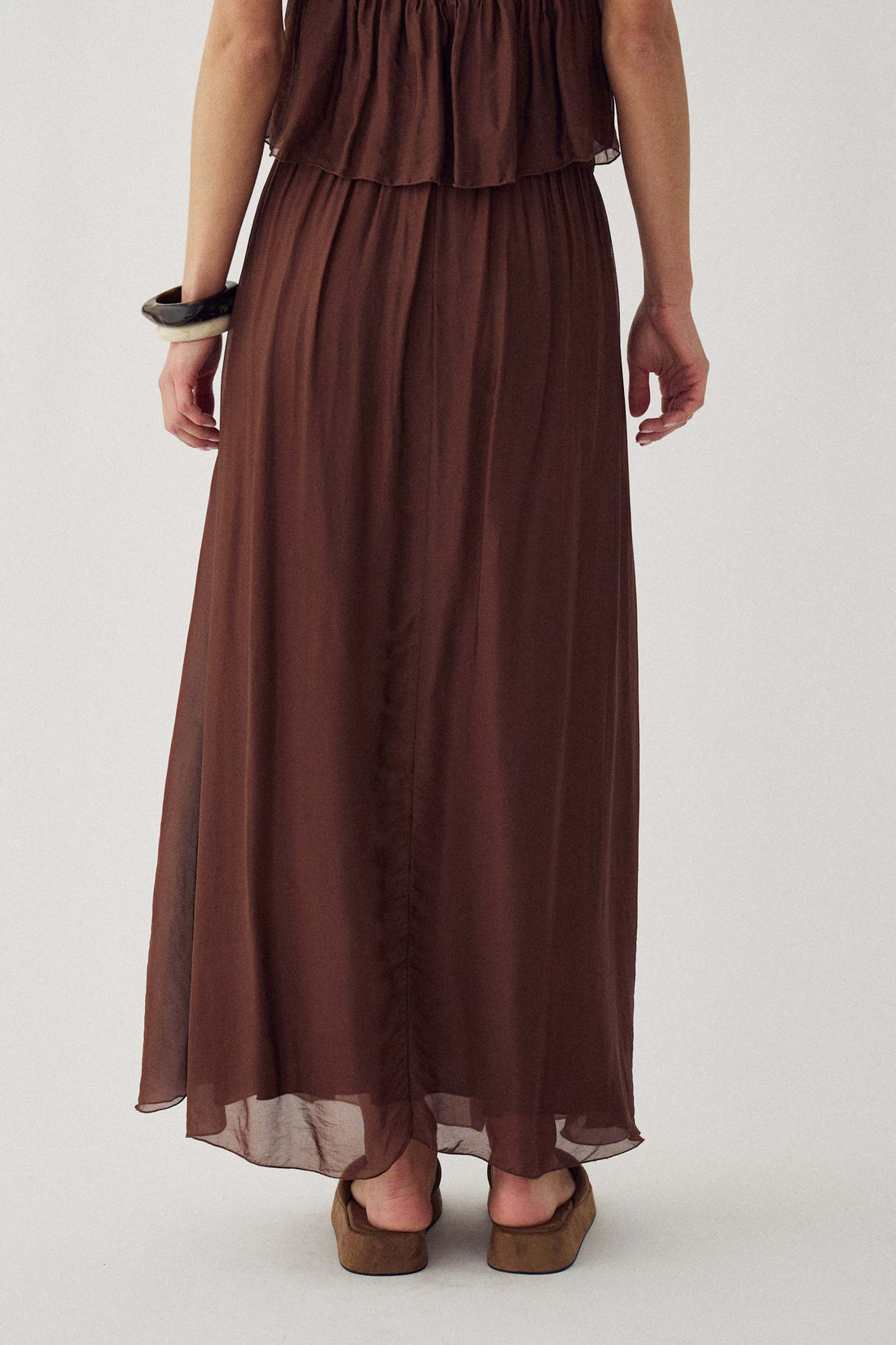 Noella N-Makoa Skirt Chocolate