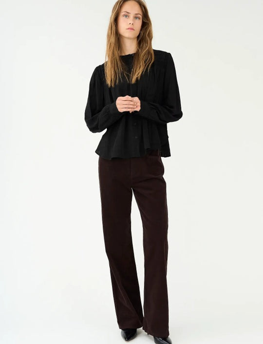 Pieszak PD-Birkin Pant Stunning Corduroy 768 Black Coffee (brun)