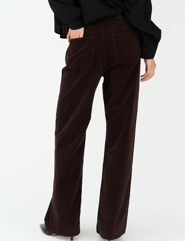Pieszak PD-Birkin Pant Stunning Corduroy 768 Black Coffee (brun)