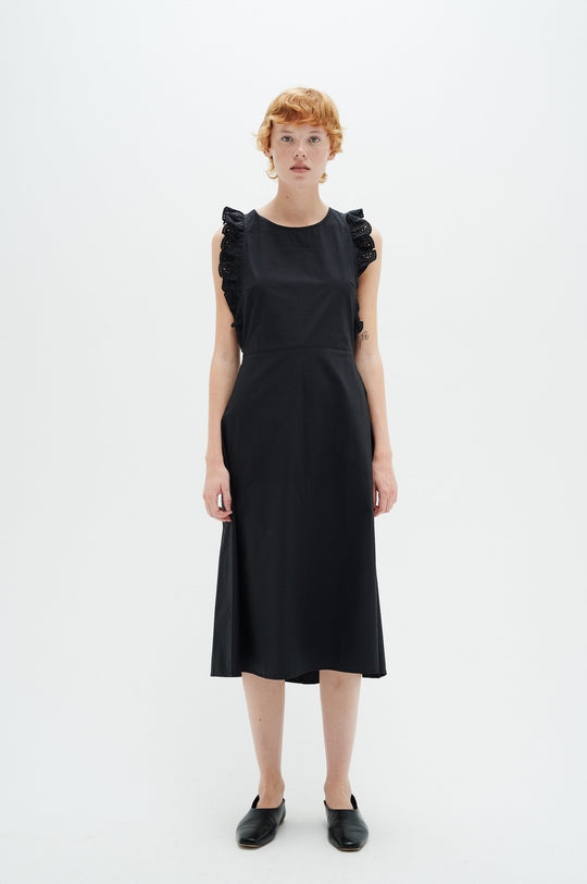 Robe mince en bois noir