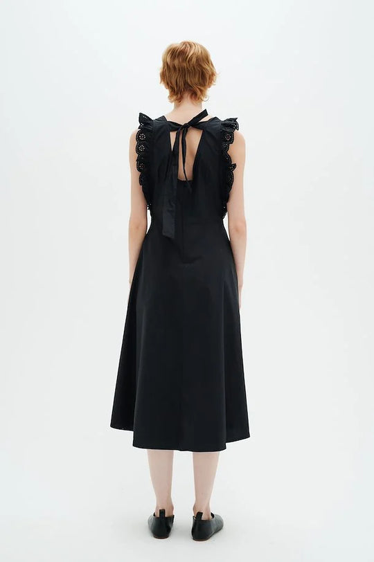 Robe mince en bois noir