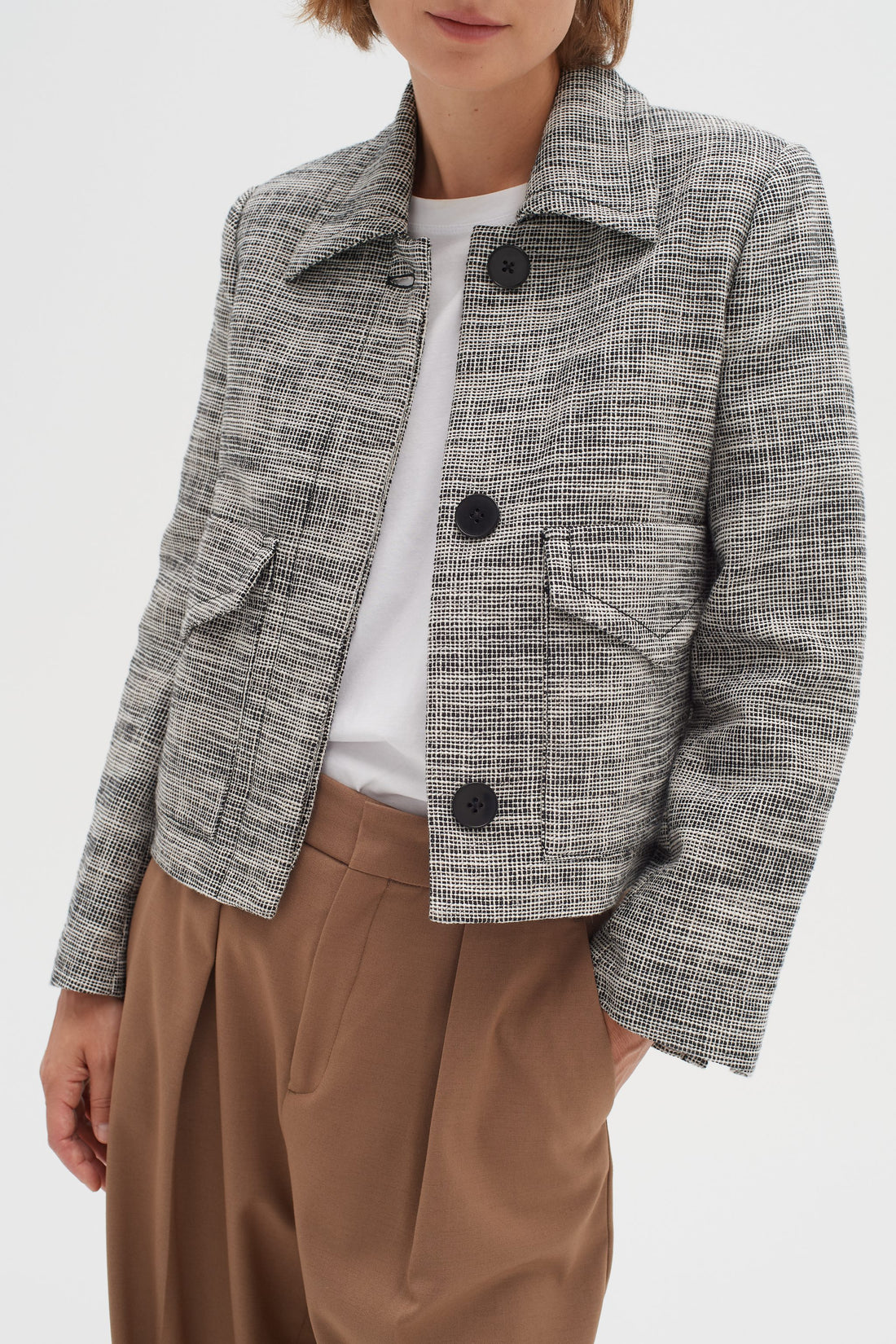 Inwear Zaccaiiw Jacket Black White