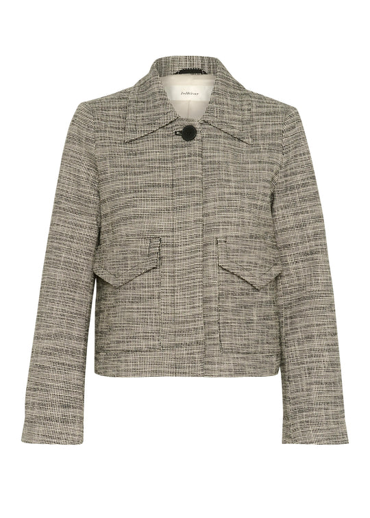 Inwear ZaccaiIW Jacket black white