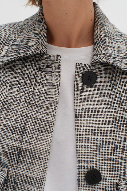 Inwear ZaccaiIW Jacket black white