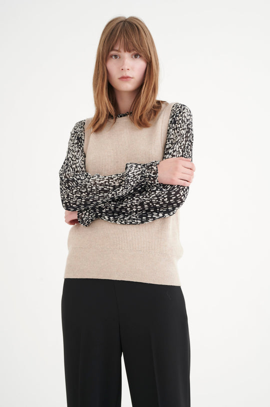 Pantalon zheniw en noir noir