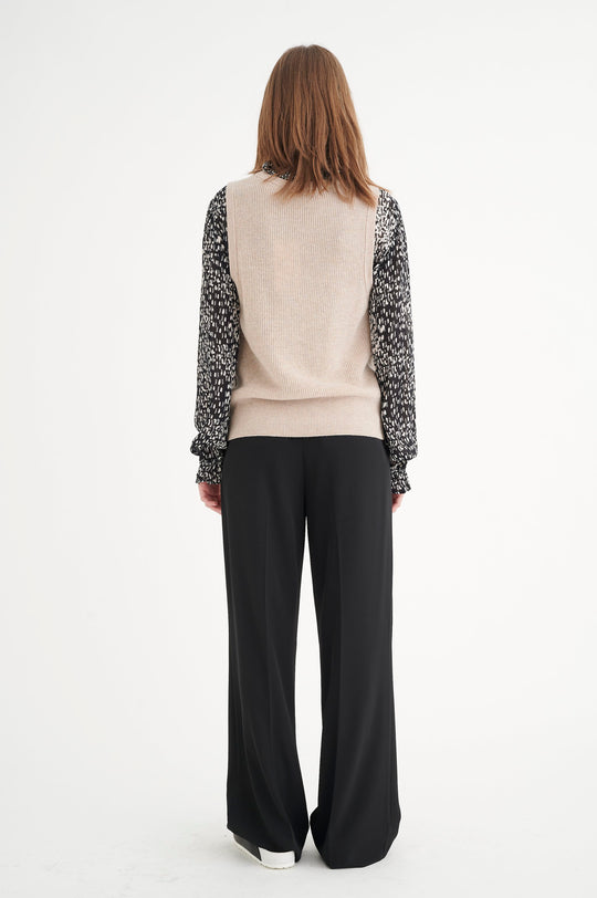 Pantalon zheniw en noir noir