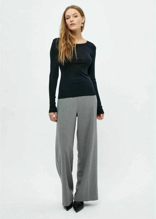 Minus Cally Long Sleeve Top Black