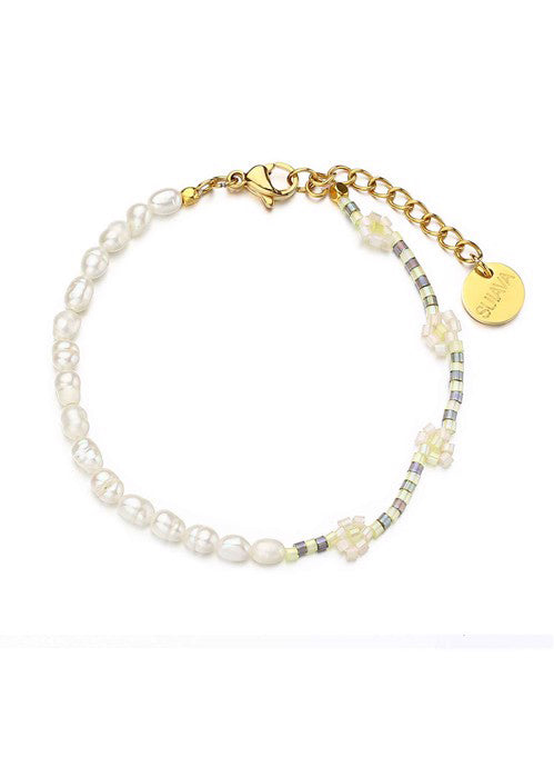 Sui ava daisy ferskvannsarmel oliven