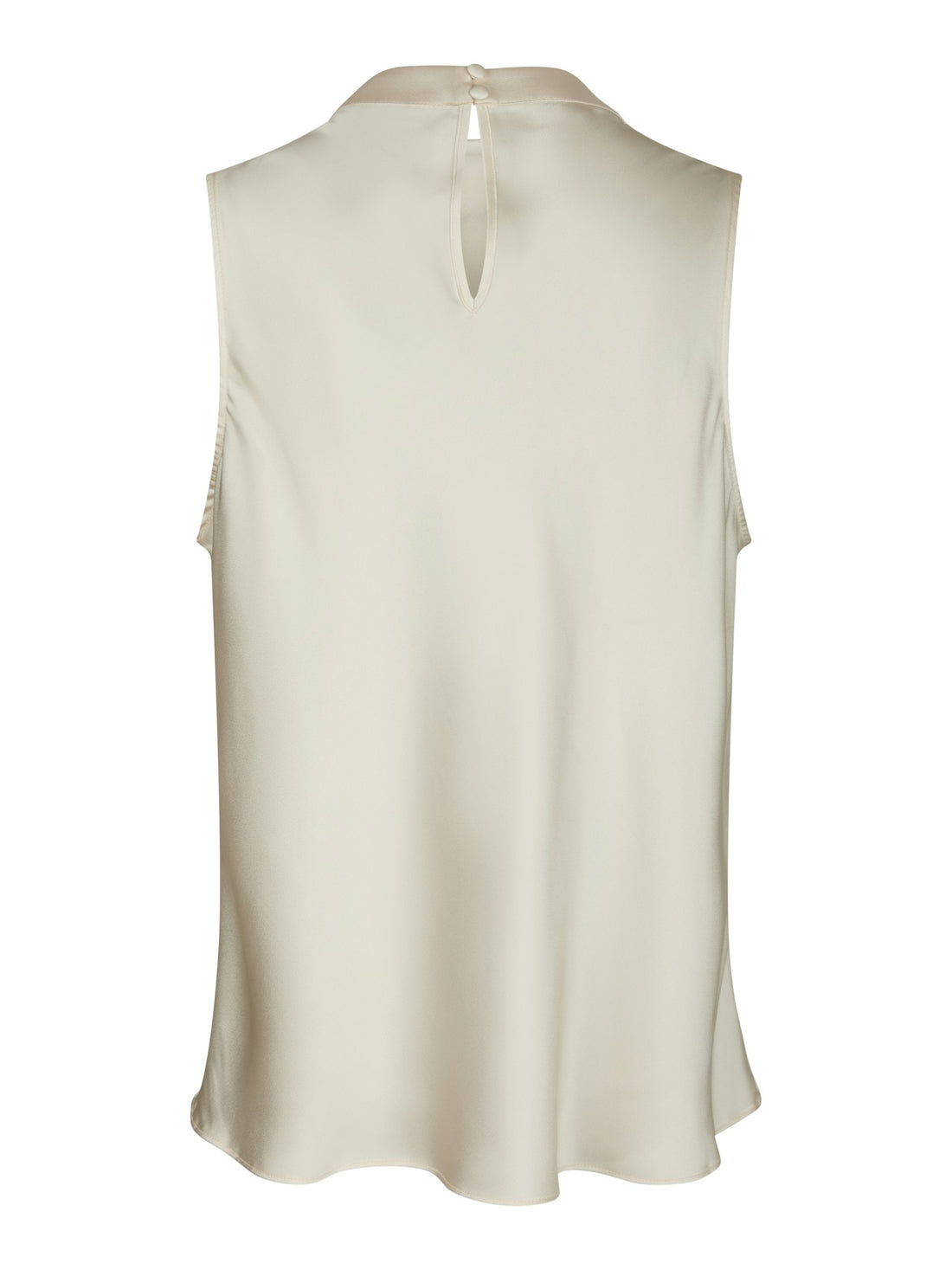 Neo Noir Isola Drapy Satin Top Creme