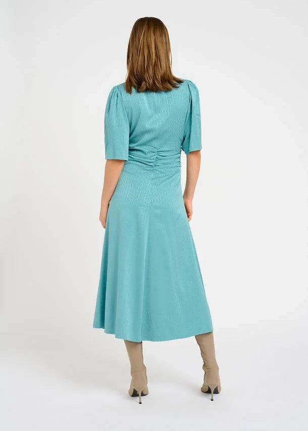 Gestuz BrinaGZ midi SS dress Brittany Blue