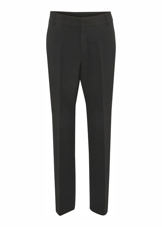 My Essential Wardrobe The Tailored Straight Pant black
