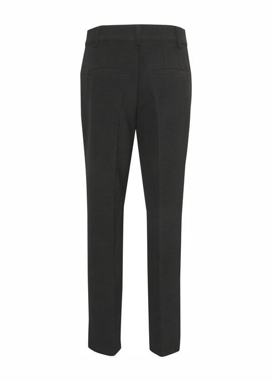 My Essential Wardrobe The Tailored Straight Pant black