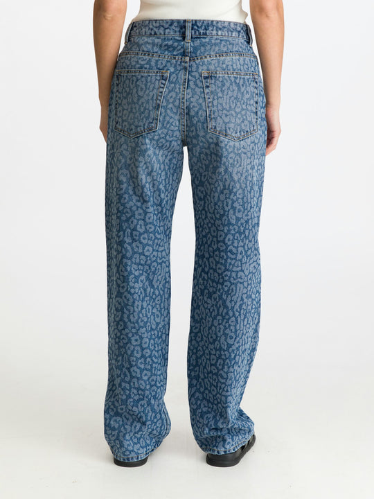 Neo Noir Simona Fade Leo Pants Blue