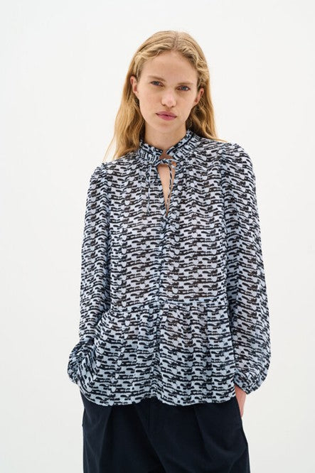 Inwear CessieIW Shirt Blue Diffused Wall